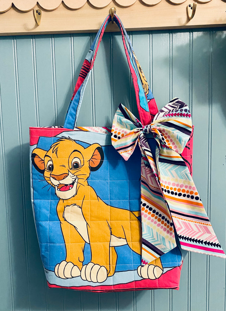 Simba Quilted Tote