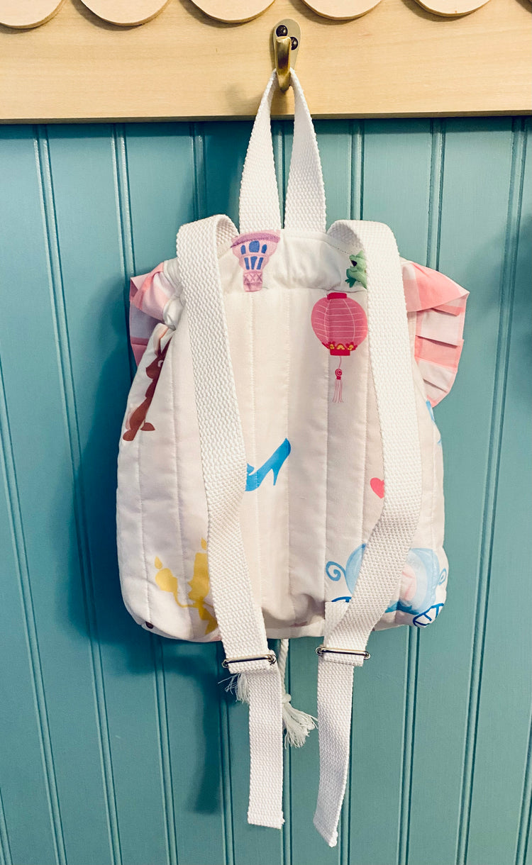 Princess Icons Quilted Mini Backpack