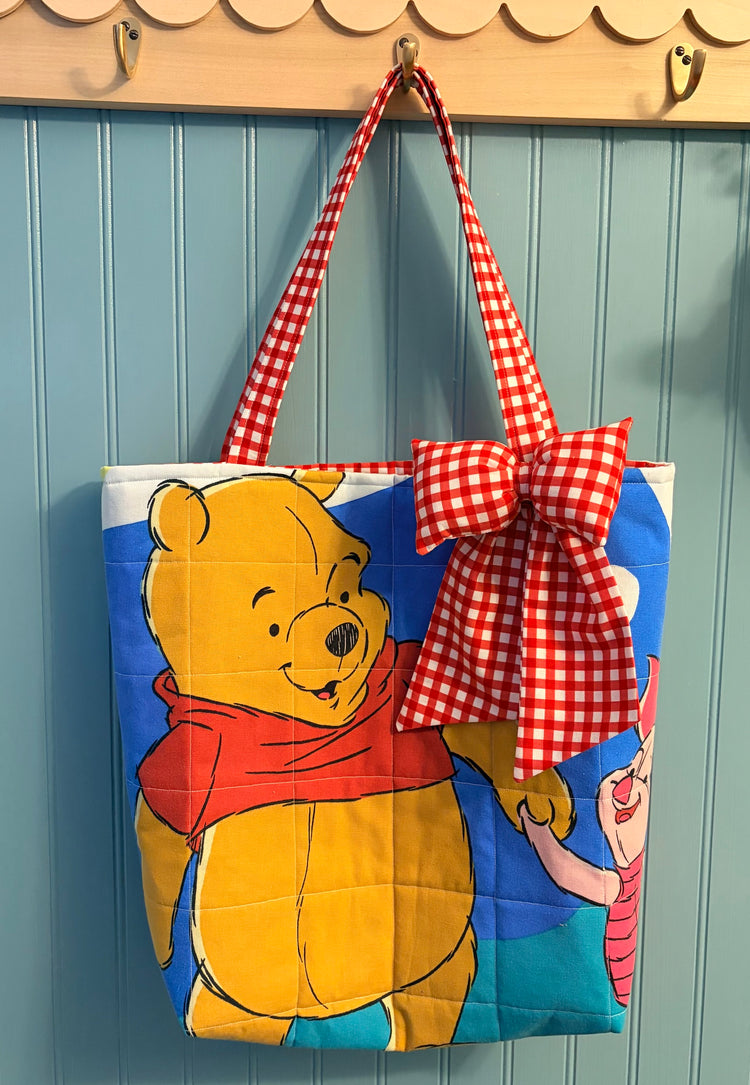 Pooh Quilted Tote