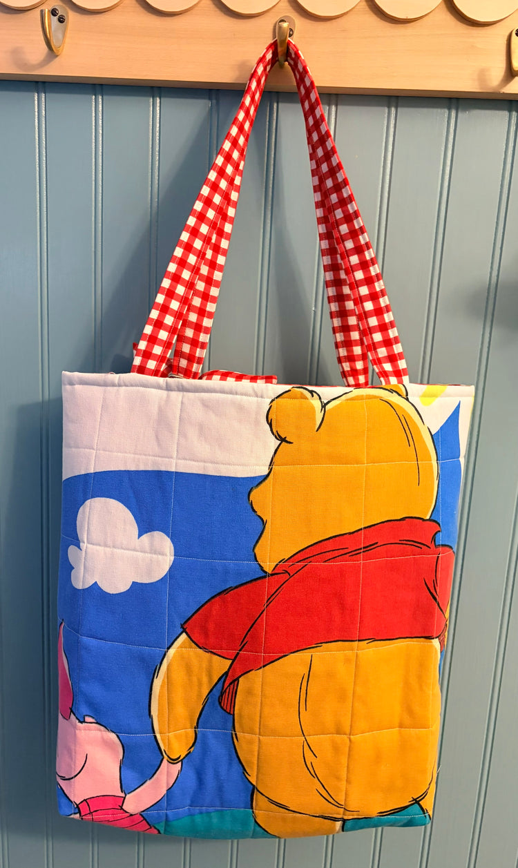 Pooh Quilted Tote