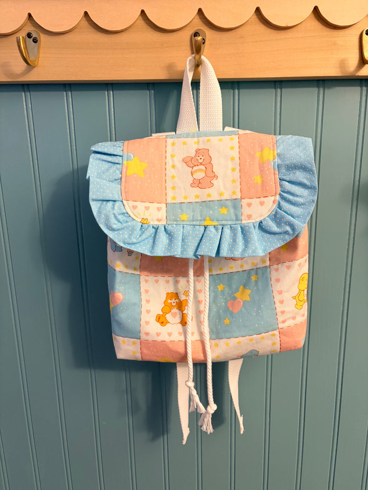 Carebears Quilted Mini Backpack