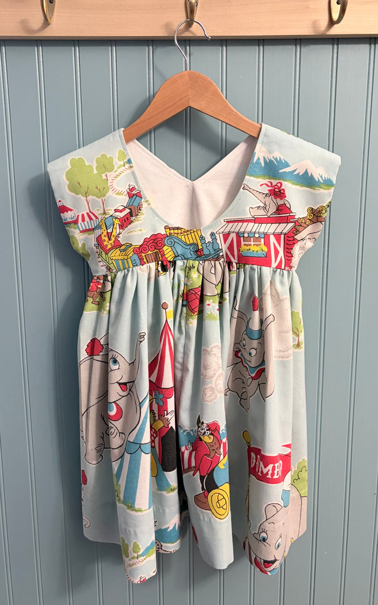 OOAK Dumbo Babydoll Dress Size 6