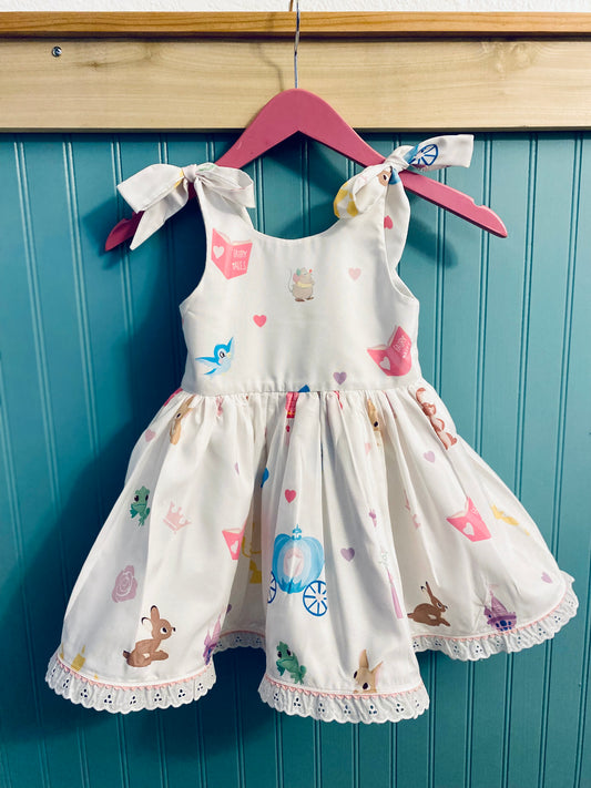 OOAK Princess Icons Dress Size 4